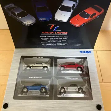 TOMY LIMITED MAZDA RX-7 4MODELS