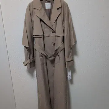 레이디 아젤 트렌치코트 롱 M 사이즈