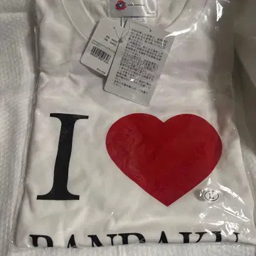 I BANPAKU 화이트 T셔츠 만박 한정판 미야쿠미야쿠 백