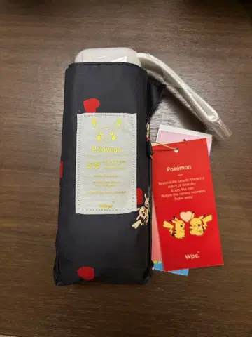 Wpc. 양산 포켓몬 차광 블랙 피카츄