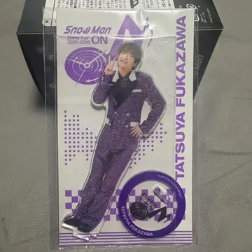 6 후카사와 타츠야 SnowMan 아크릴 스탠드 ON