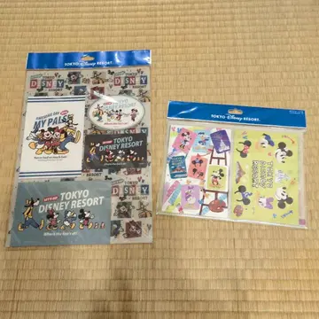 디즈니 리조트 랜드 시 문구 세트