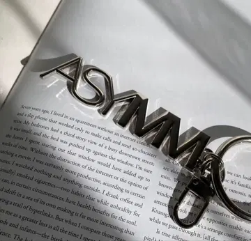 미사용 새상품 ASYMM 키링 코끼리 고양이