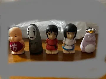 지브리 센과 치히로의 행방불명 손가락 인형 5개 세트
