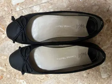 [새상품급] 오리엔탈 트래픽 리본 포함 블랙 발레 슈즈