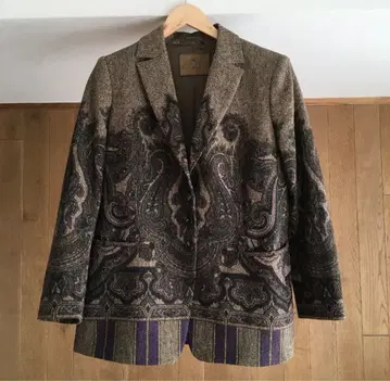 새상품급 ETRO 에트로 올 패턴 자켓 46