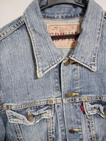 배송비 포함 EDWIN 에드윈 데미지 사양 G 데님 자켓 sizeL