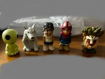 지브리 모노노케 히메 손가락 인형 5개 세트