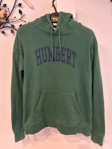 험버트 험버트 HUMBERT HUMBERT 그린 후드티 L 사이즈