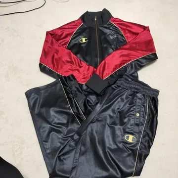 Champion 저지 세트 블랙/레드 챔피온