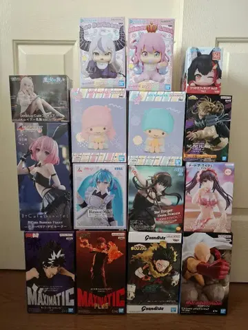 최신 프라이스 피규어 포함 묶음 판매 15체