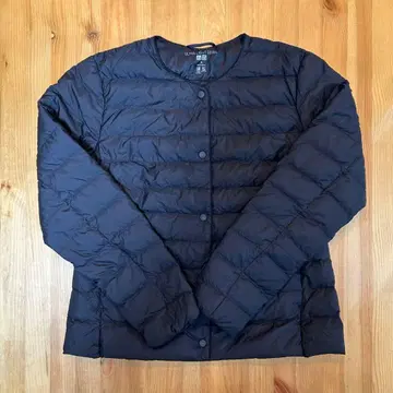 유니클로 울트라 라이트 다운 블랙 M