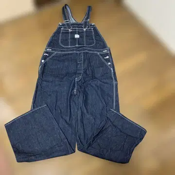 다크 데님 오버롤