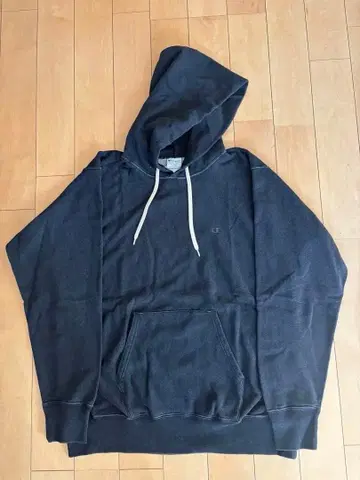 [ 새상품 ] 챔피온 블랙 리버스 위브 후드티