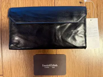 미사용 Daniel&Bob 블랙 가죽 장지갑