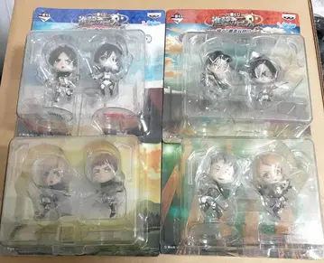 진격의 거인 제일복권 치비큥 피규어 리바이 한지 엘렌 미카사