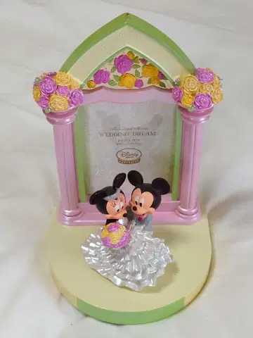 미키 미니 웨딩 사진 프레임