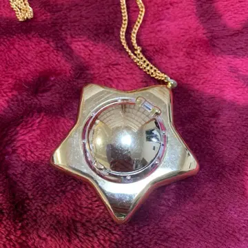 세일러문 오르골 골드 컬러 별 모양 펜던트 일본제