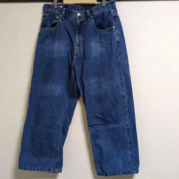 zara 배기 청바지 와이드 팬츠 데님 40