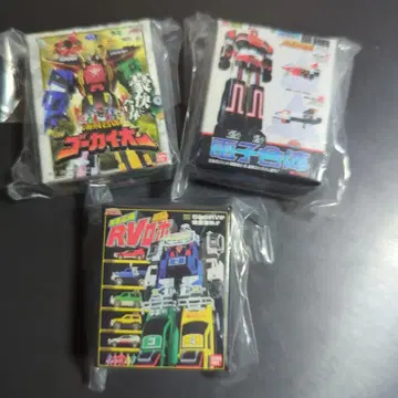 [ 당일 발송 ] 슈퍼 전대 DX 로봇 미니어처 & 패키지 컬렉션 3세트