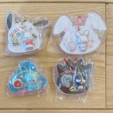 산리오 패키지 참 초코볼 4종 세트