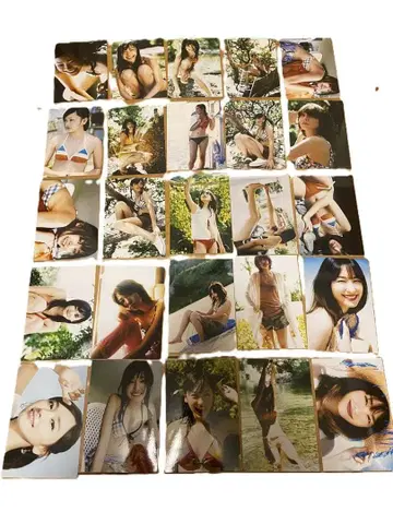 고화질 L판 사진 아라가키 유이 100장