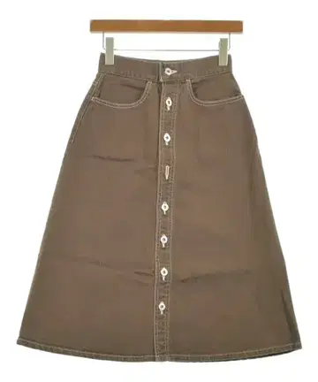 R.H.Vintage 롱 맥시 길이 스커트 여성용