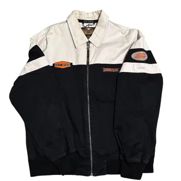 할리데이비슨 자켓 M 사이즈 블랙/화이트