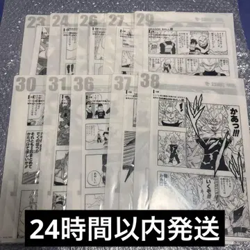 드래곤볼 제일복권 G상 10종 코믹스 클리어 파일 세트