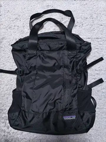 파타고니아 48808 라이트웨이트 트래블 토트팩 블랙