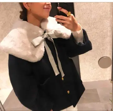 요리 yori 새상품 미사용 복슬복슬 퍼 티펫 트루 바이 마리코 오이카와