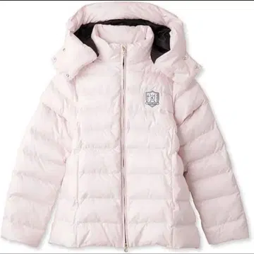 미사용 새상품 셀포드 핑크 후드 부착 다운 자켓