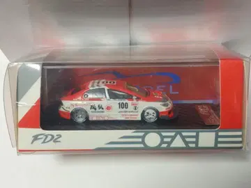 YM 모델 1/64 혼다 시빅 타입R FD2 #100 이데미츠