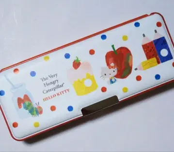 키티 배고픈 애벌레 2면 필통 레어