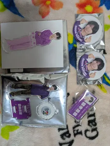 스파풀 스즈키 시온 굿즈 5점 증정 사진 2장