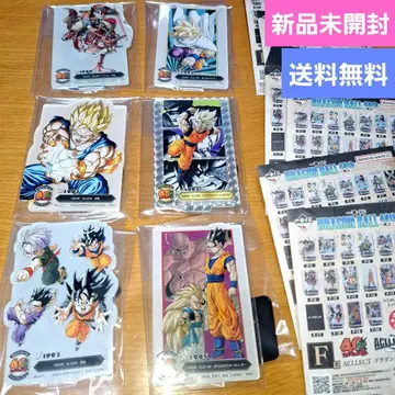 [새상품] 제일복권 드래곤볼 F상 ACLLECT 6종 세트