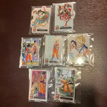 드래곤볼 아크릴 스탠드 7개 세트