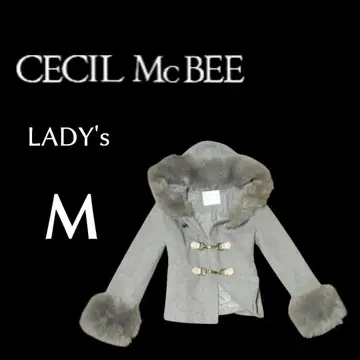 여성용 M 사이즈 CECIL MC BEE 숏코트 gray색