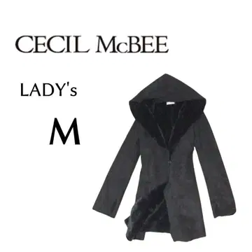 CECIL MC BEE 세실 맥비 무스탕 코트 블랙 컬러