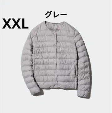 퍼프 테크 컴팩트 자켓 XXL 그레이