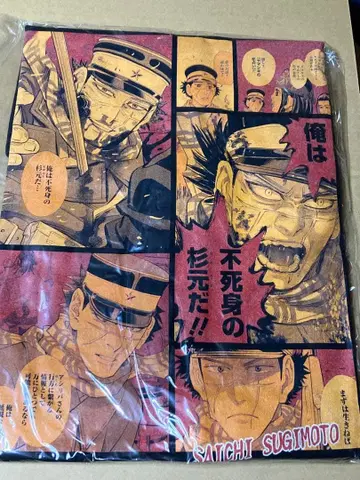 골든 카무이 빅 실루엣 T셔츠 스기모토