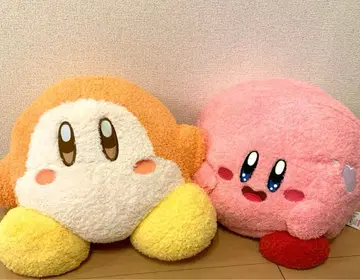 [택 포함 새상품 2개 세트] 복슬복슬 더 BIG 봉제 인형 커비 와돌디