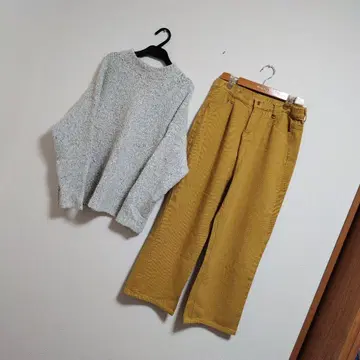 묶음 판매*코디 판매*니트*팬츠*깔끔 캐주얼*겨울 코디*엄마 코디