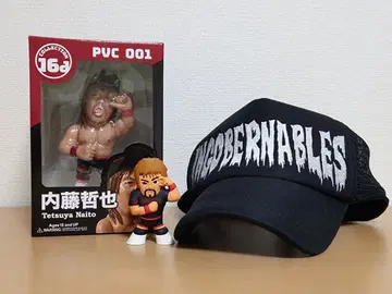 나이토 테츠야 피규어와 캡 세트