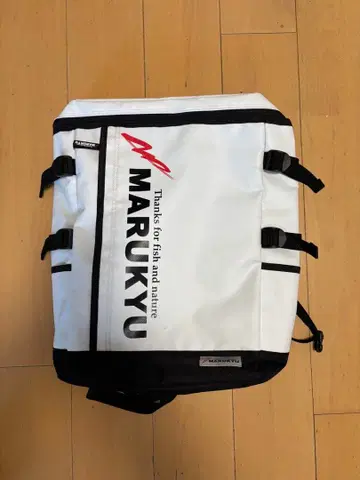 MARUKYU 낚시 백팩 화이트 블랙