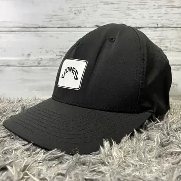 [ 새상품급 ] JONES SPORTS 조운스스포츠 로고 메쉬 캡 블랙
