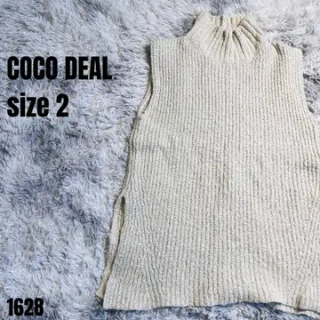 COCO DEAL 코코딜 니트 베스트 아이보리 2 1628