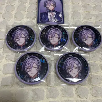 니지산지 IMPACT 캔뱃지 카드 사카키네스 세트