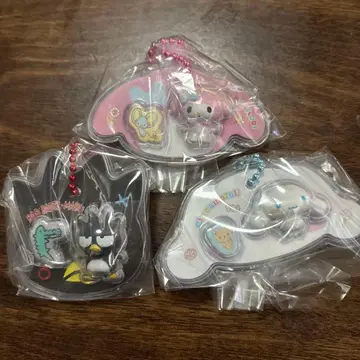 산리오 캐릭터즈 패키지 참&초코볼 3종 세트