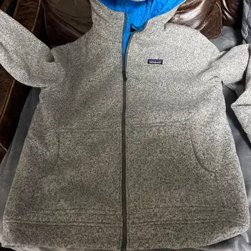 Patagonia 플리스 자켓 L 그레이 블루